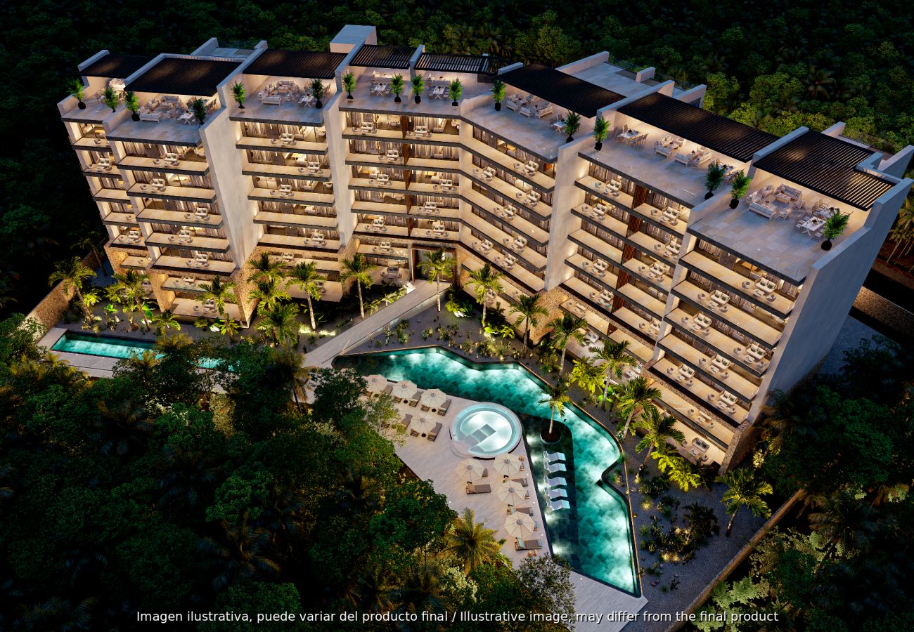 Departamento en Playa del Carmen - Departamento de 1 recámara SV