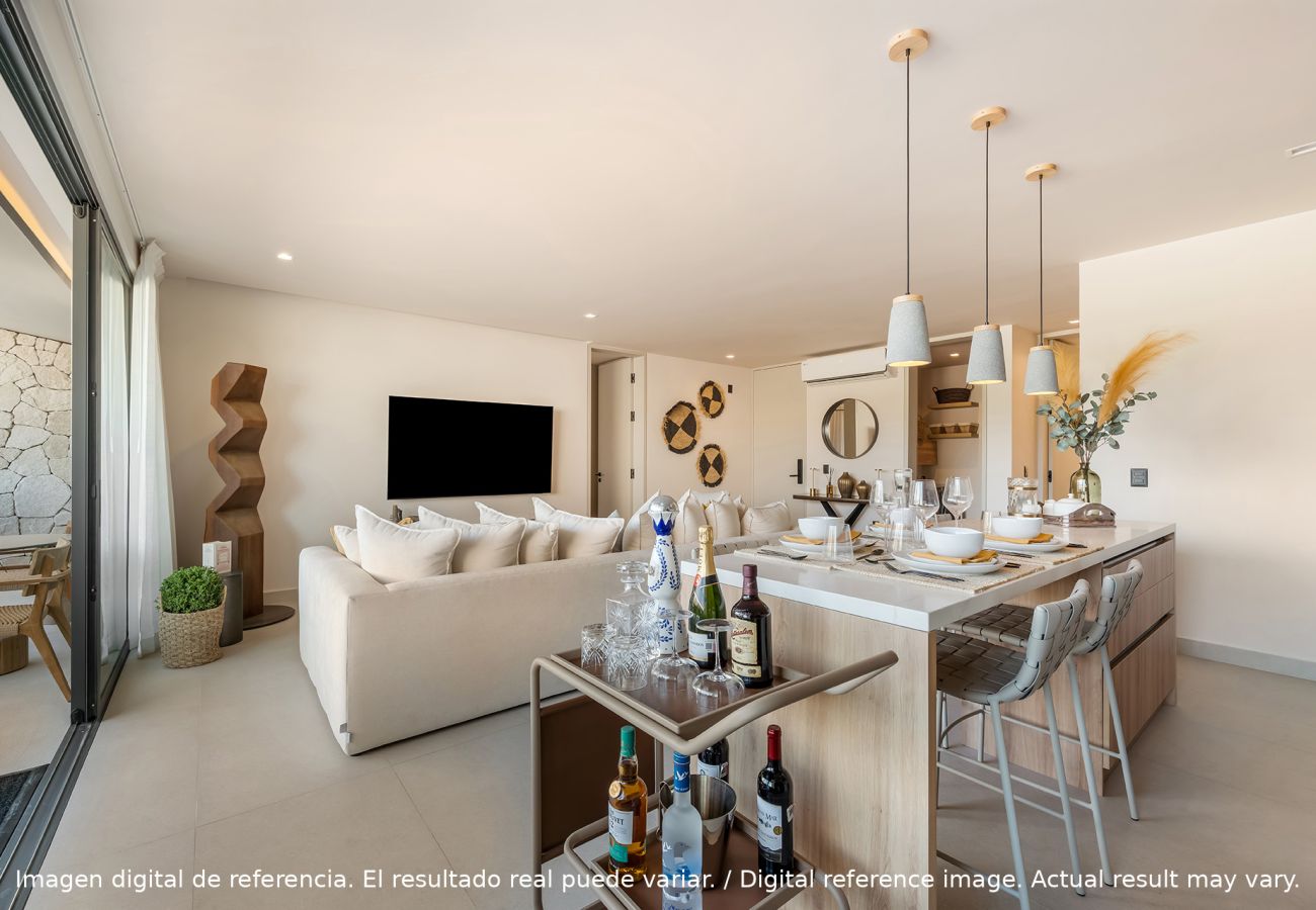 Departamento en Playa del Carmen - Departamento de 3 recámaras OV